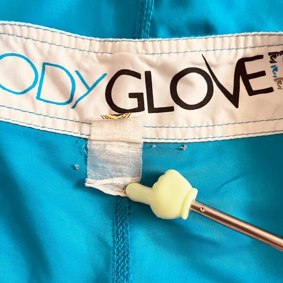 Vtg Body Glove Board Shorts Mens L Blue Y2K Surf Swim Trunks Cargo Beach Summer - Picture 10 of 12